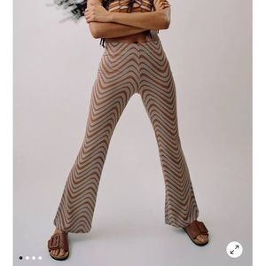 Urban Outfitters Brown Flare Pants
